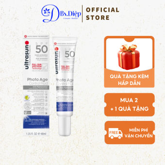 [CHỈ 10-12.10 - TẶNG KÈM QUÀ 50K SL CÓ HẠN + CHỌN VOUCHER STORE -10% ĐH 400K + VOUCHER SÀN KHI THANH T(Bsdiep khuyên dùng) Kem chống nắng Ultrasun - Thụy Sỹ SPF 50 Pa++++ Chống lại các tia UVA UVB, IR-A Ánh sáng xanh, Dành cho mọi loại