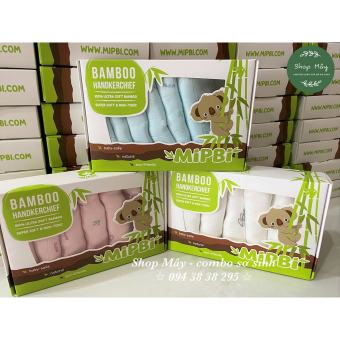 Khăn sữa Mipbi 100% sợi tre 3 lớp siêu mềm - Khăn sữa cho bé