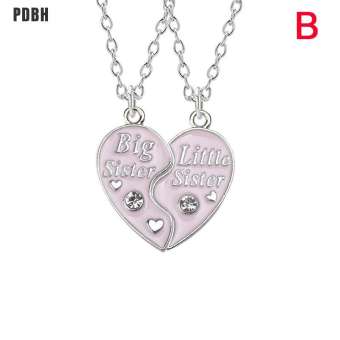 2 Chiếc Vòng Cổ Mặt Dây Chuyền Đôi Tình Yêu Mật Ong Bạn Thân Thời Trang Cầu Vồng Bff Gift Ho