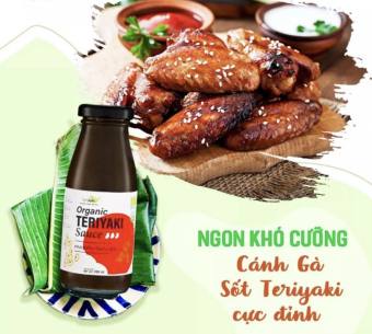 Sốt Teriyaki hữu cơ 200ml Lumlum - Organic Teriyaki Sauce
