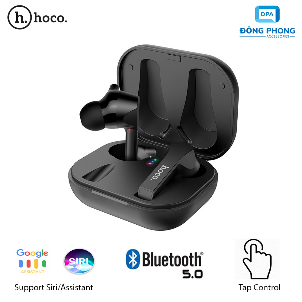 Tai nghe bluetooth hoco es34 v5.0 chính hãng nhét tai cảm ứng chạm