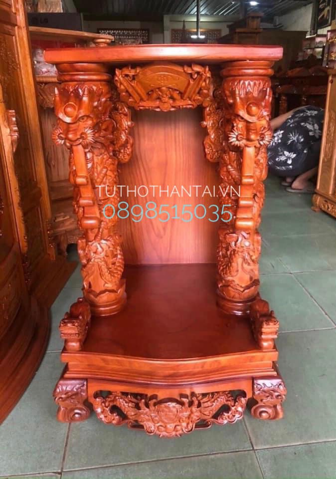 Bàn thờ thần tài ông địa mẫu Rồng VIP cao cấp