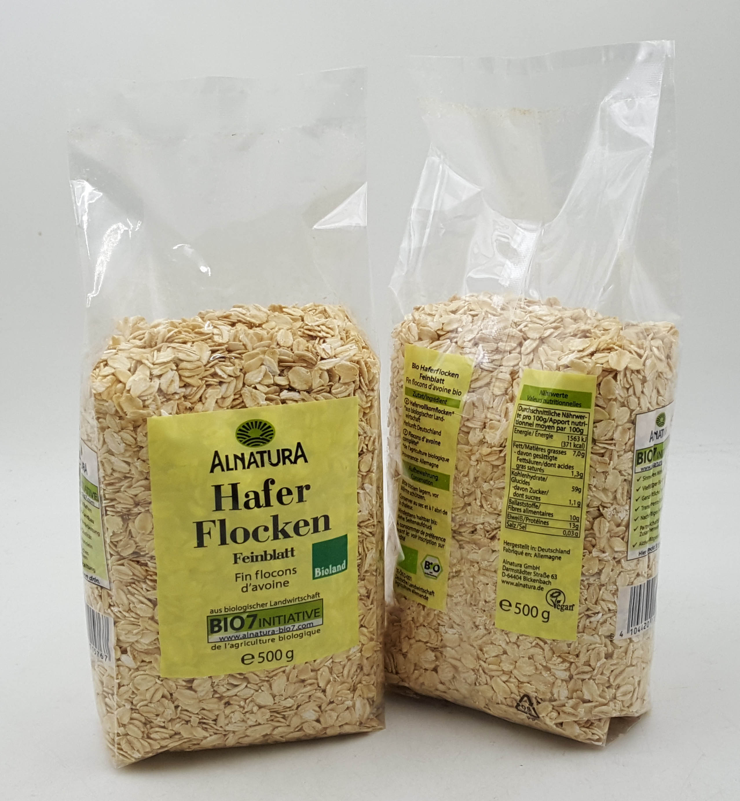 500Gr Yến mạch nguyên hạt Hafer của đức - hỗ trợ giảm cân, làm đẹp, yến mạch cho bé, yến mạch ăn liền, ngũ cốc giảm cân