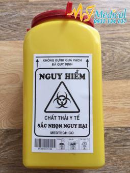 Bình Hủy Kim Tiêm Y Tế 1.5 Lít