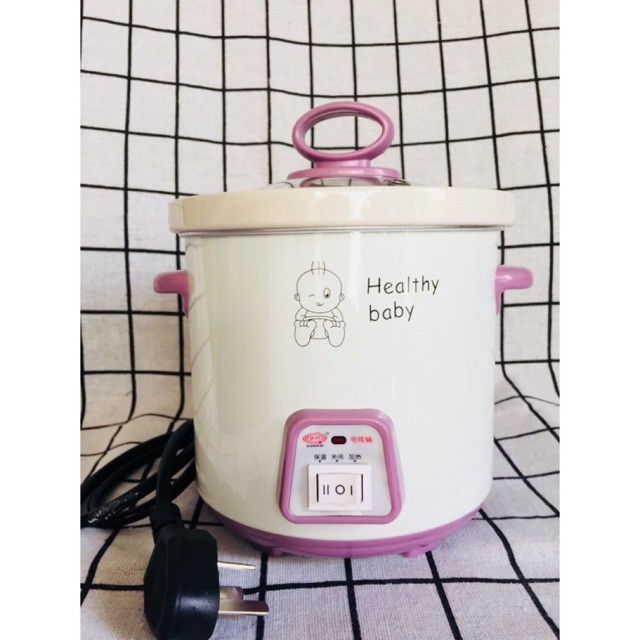 [HCM]Nồi Chưng Yến Tiềm Nấu Cháo Soup hầm chậm... bằng điện 07Lít
