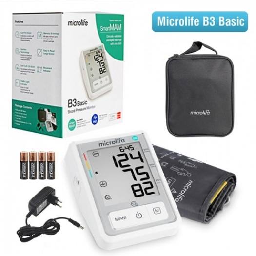 Máy Đo Huyết Áp Tự Động Microlife B3-Basic