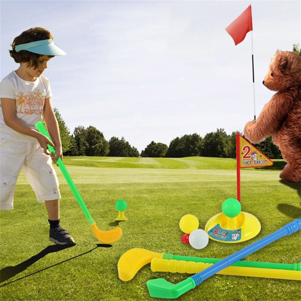 Đồ chơi golf trẻ em loại 6 gậy - bộ gậy golf cho trẻ em 3 đến 6 tuổi