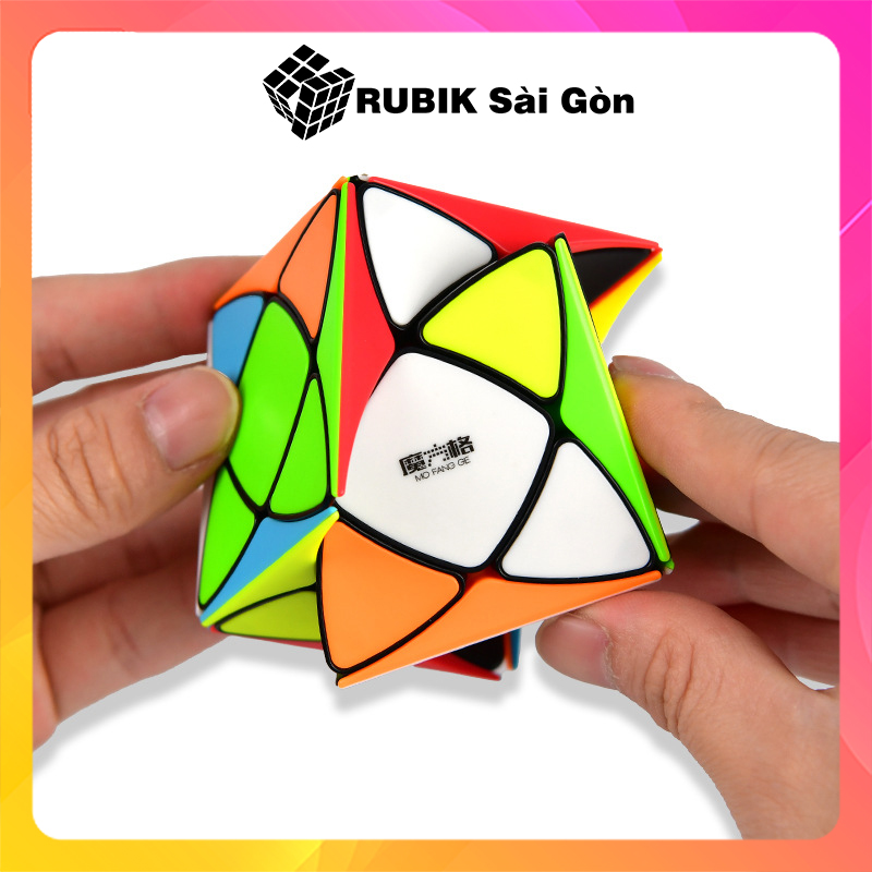 Rubik Biến Thể Super Ivy Nâng Cấp Stickerless Rubic Qiyi Sáng Tạo Đẹp Xoay Trơn Tốc Độ Giá Tốt