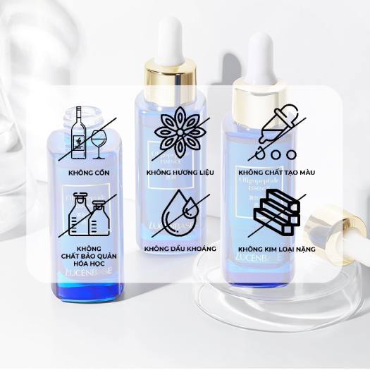 TUTA - Serum Oligopeptide Essence giảm mụn Lucenbase, Tinh chất dưỡng da kiểm soát nhờn, thu nhỏ lỗ chân lông 30ml