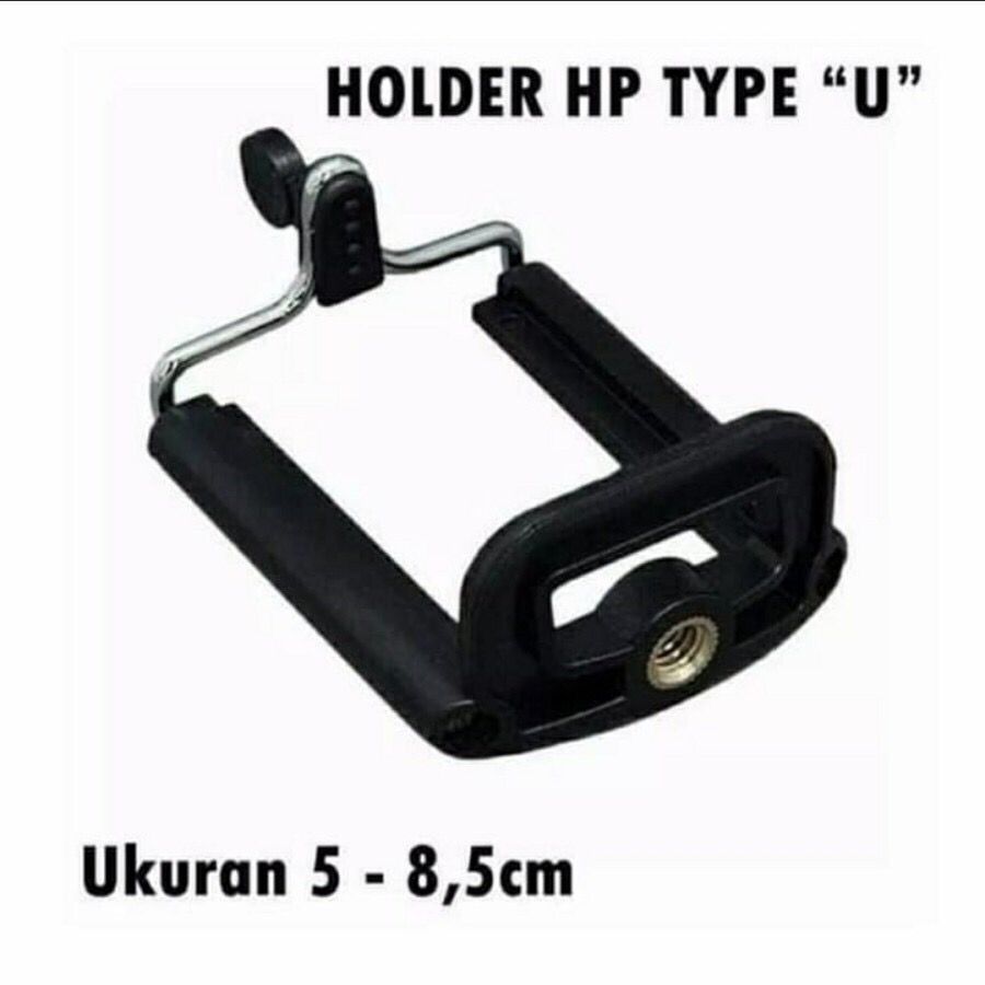 Holder U Universal Holder HP Type U Holder Handphone Harga 1,749 rupiah*Gratis Ongkir