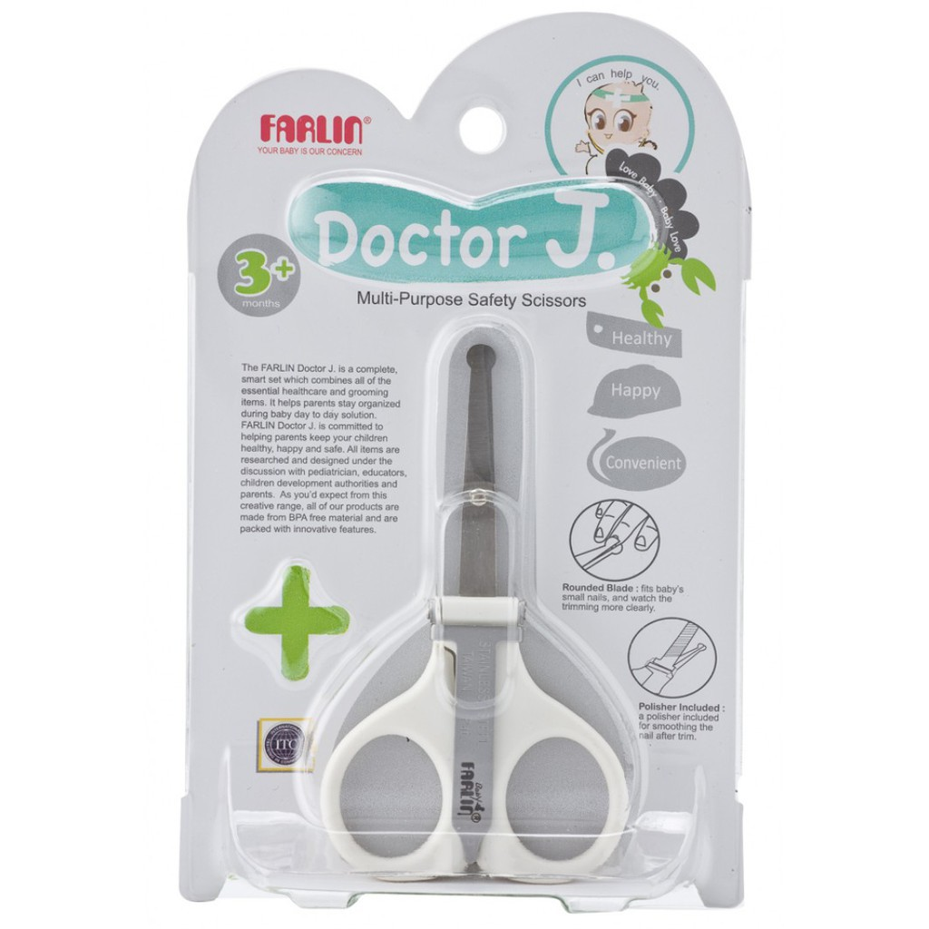 Kéo cắt móng an toàn cho bé farlin bf-160a-1
