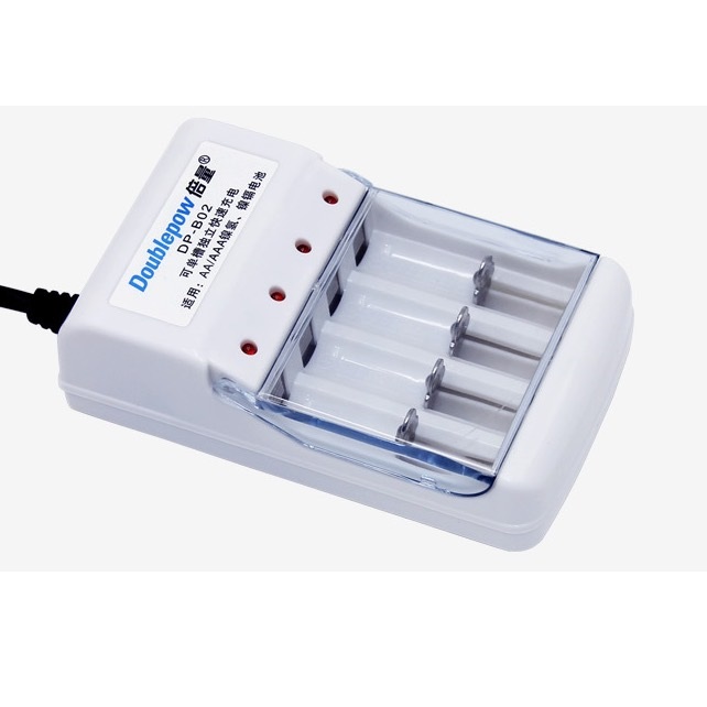 Bộ sạc pin 4 viên pin tiểu aa / aaa