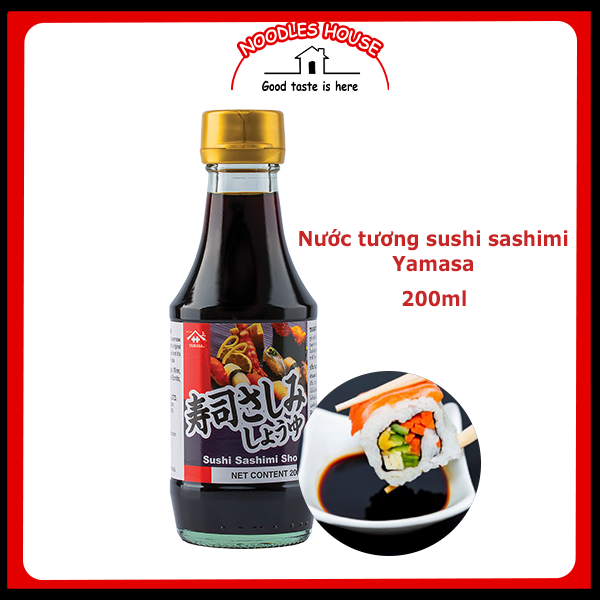 Nước Tương Sushi Sashimi Yamasa 200ml - Yamasa Sushi & Sashimi Shoyu 200ml