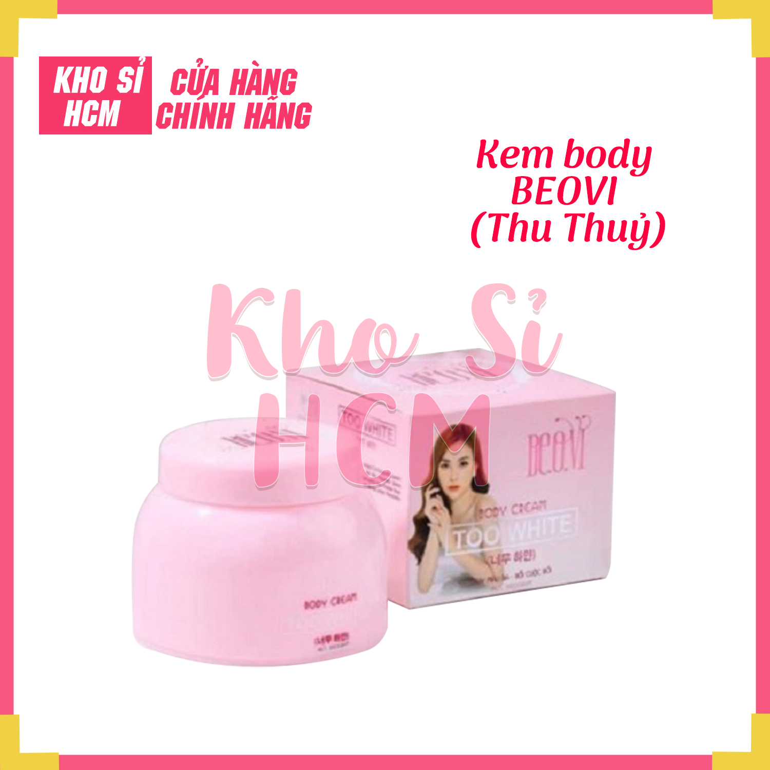 Kem body too white be.o.vi ca sĩ thu thủy siêu trắng da