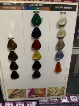 Thuốc nhuộm Lavox 3D Nano Collagen (Kèm Oxy trợ nhuộm) khách chọn màu nhuộm