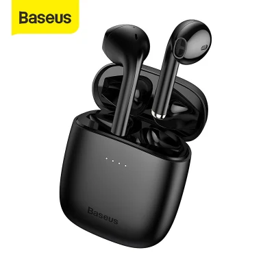 Baseus W04 Pro Encok TWS Earbuds Bluetooth 5.0 In Ear Wireless Earphones Noise-canceling Waterproof Headphones with Microphone (1)