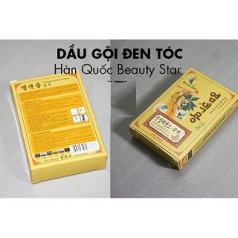 Dầu gội thảo dược đen tóc Hàn Quốc Beauty Star