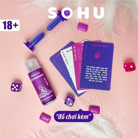 ♠  Bộ bài drinking game Dạo Đầu SOHU cho cặp đôi hẹn hò 62 lá