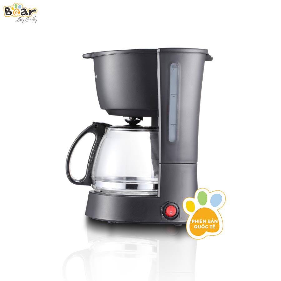 Máy pha cà phê chính hãng - máy pha cafe cho nhà hàng, cửa hàng cà phê, gia đình - máy pha cà phê bear cf-b06v2, tính năng pha trà và cà phê, điều khiển nhiệt độ tự động, làm nóng nhanh chóng, thao tác dễ dàng, nhanh chóng.