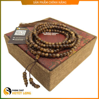 Vòng Tay Trầm Hương 4 Ly 216 Hạt, Chuỗi Hạt Trầm Hương 4ly 216 Hạt Phong Thủy, Chuỗi Trầm Nữ, Nam, Tặng Hộp Gỗ