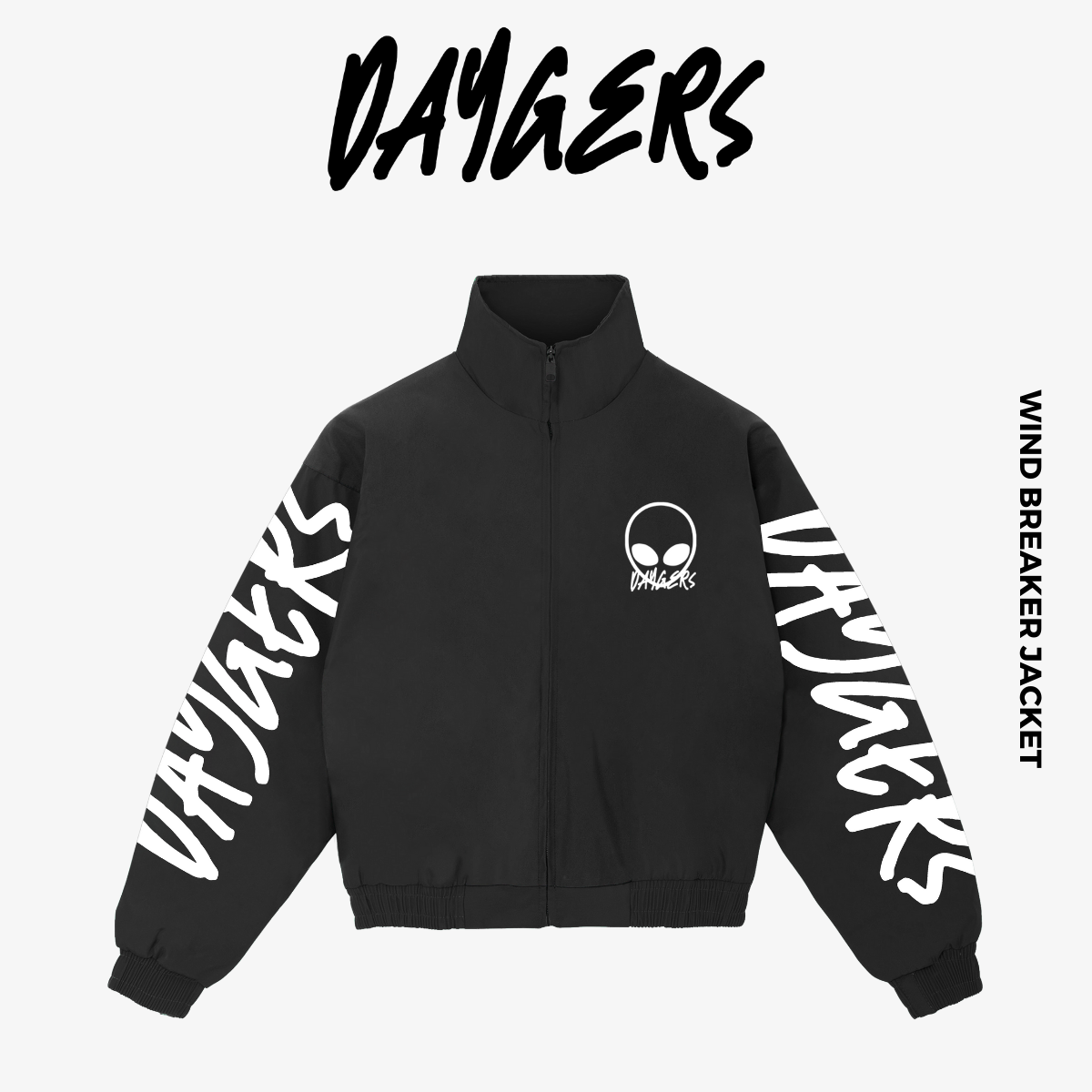 Áo wind breaker jacket daygers - áo khoác gió unisex, vải dù form đẹp - local brand chính hãng