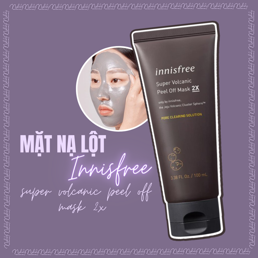 Mặt Nạ Lột Innisfree Super Volcanic Peel Off Mask 2X