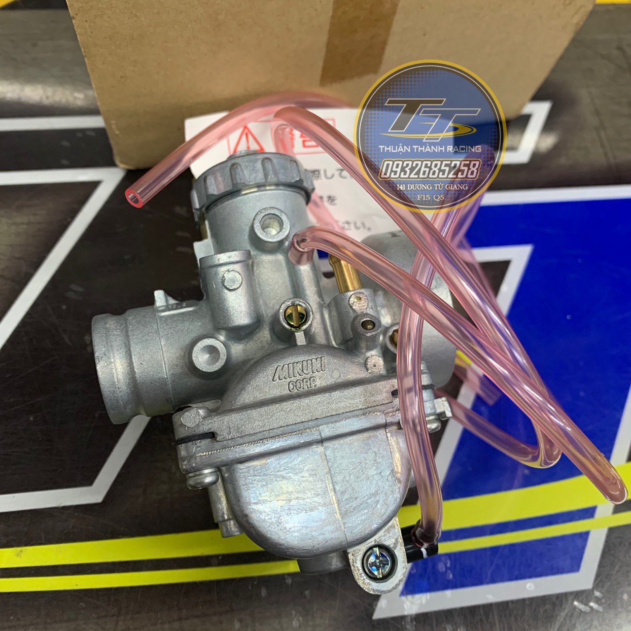 Bình xăng con sport 120 zin / xipo / rgv / satria ( Trái hòa khí )