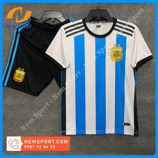 Quần Áo Bóng Đá Đội Tuyển Argentina Sân Nhà 2022