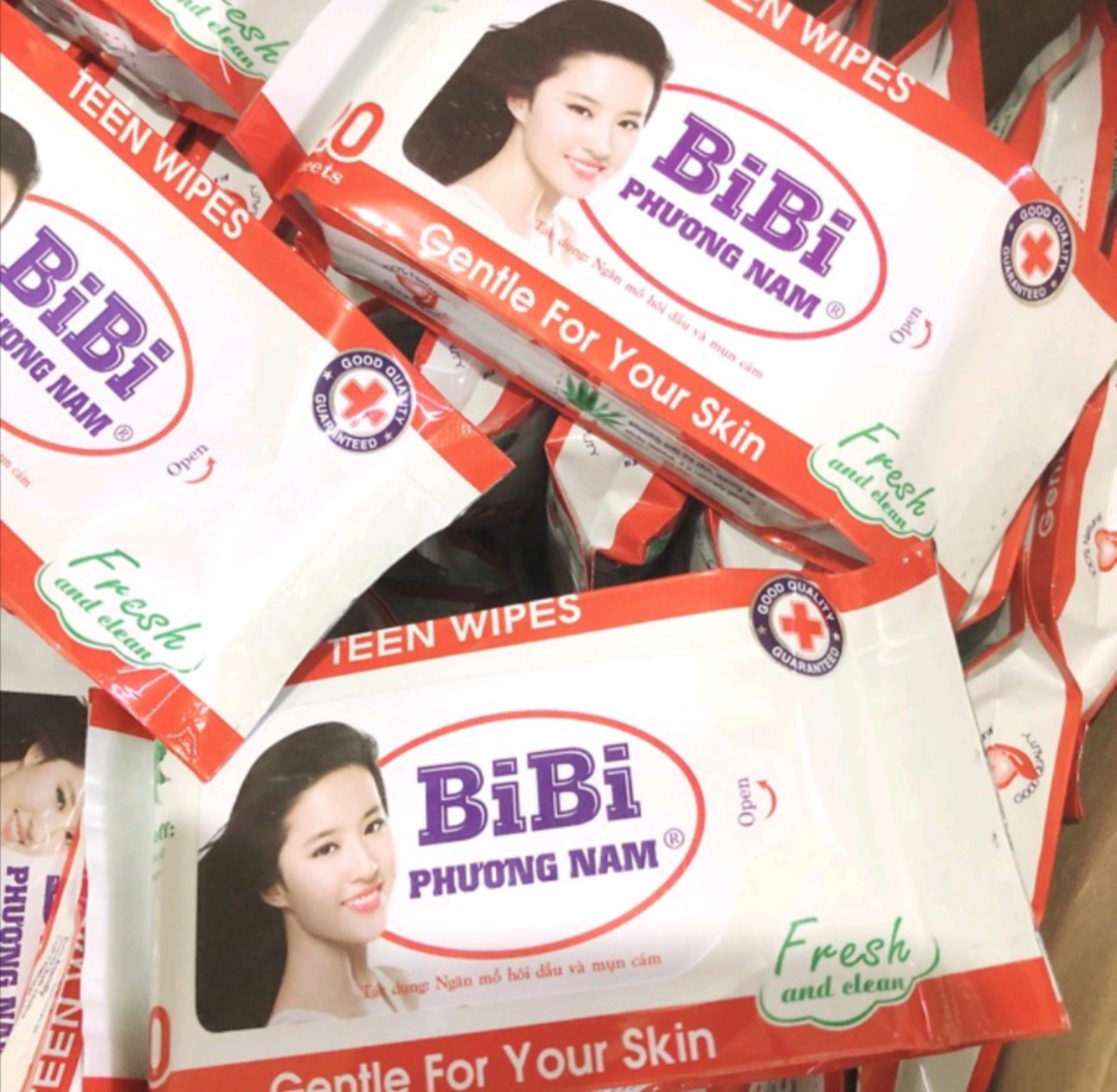 Khăn ướt bỏ túi teen bibi phương nam