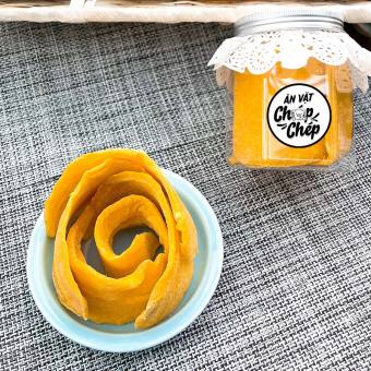 Xoài Sấy Dẻo Ngọt Bùi Không Gắt - Hộp 150g - Hoa Quả Sấy Khô (Ăn Vặt Chóp Chép)