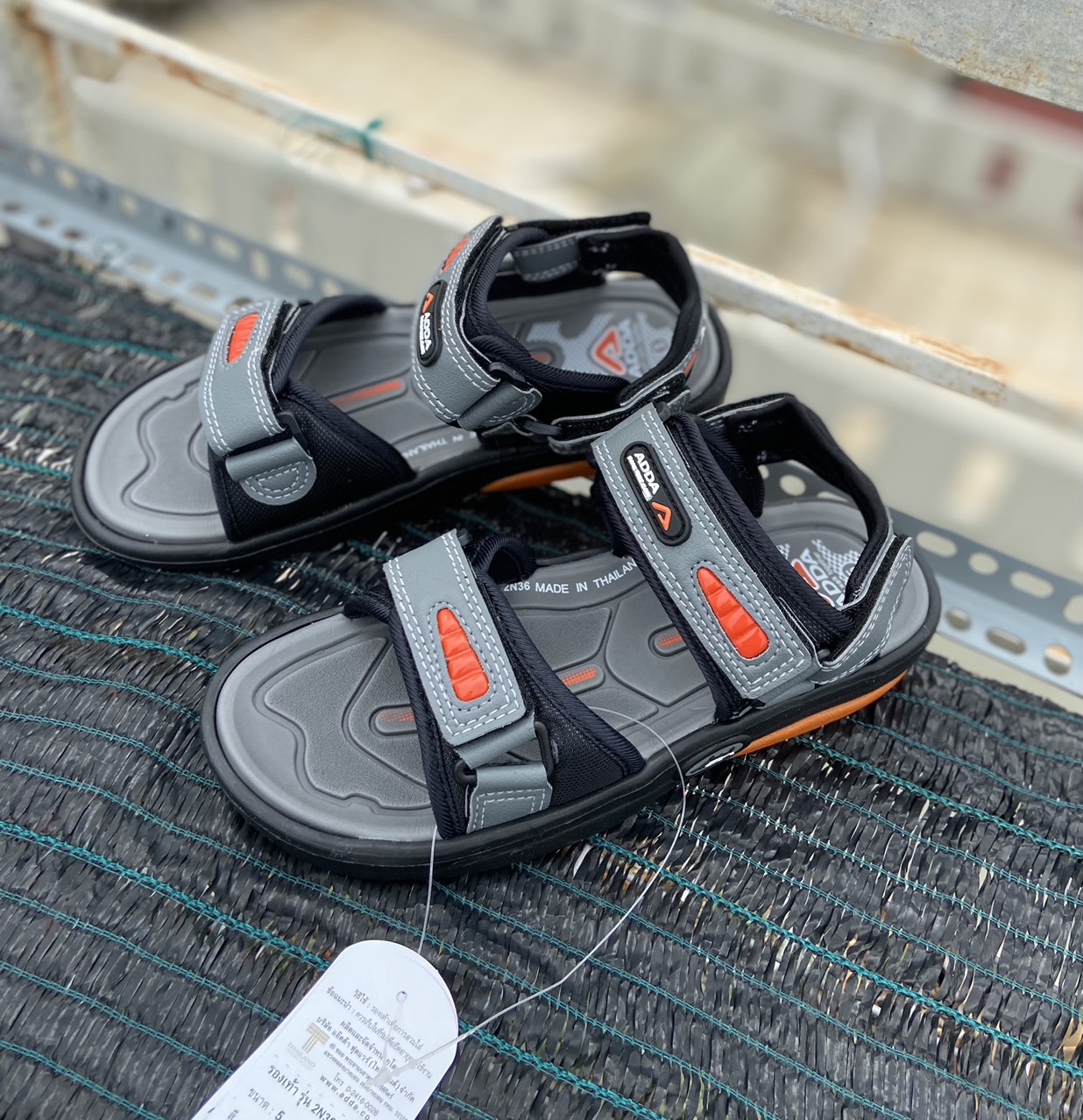 Giày sandal quai ngang thái lan adda - 2n36