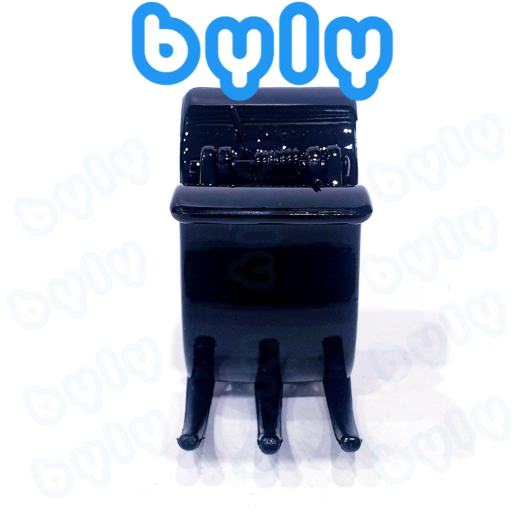 Kẹp tóc càng cua 5 răng màu đen gắp không gãy - ByLy Store