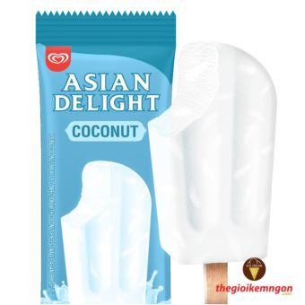 Kem Wall's dừa non Asian Delight Coconut 65ml