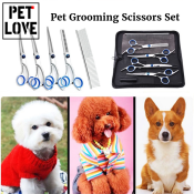 6PCS Pet Grooming Scissors Set for Dogs and Cats