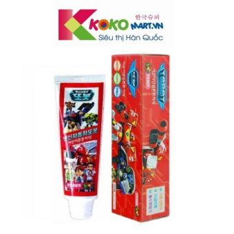 Kem đánh răng trẻ em Tobot Hàn Quốc hương trái cây 90g