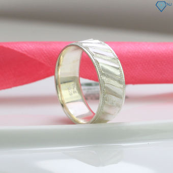 Nhẫn bạc 925 nam bản vừa cá tính NNA0221 - Trang Sức TNJ