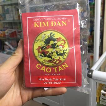 CAO TAN KIM ĐAN - CAO DÁN CẢI THIÊN TÌNH TRẠNG MỤN NHỌT, QUAI BỊ XƯNG ĐAU