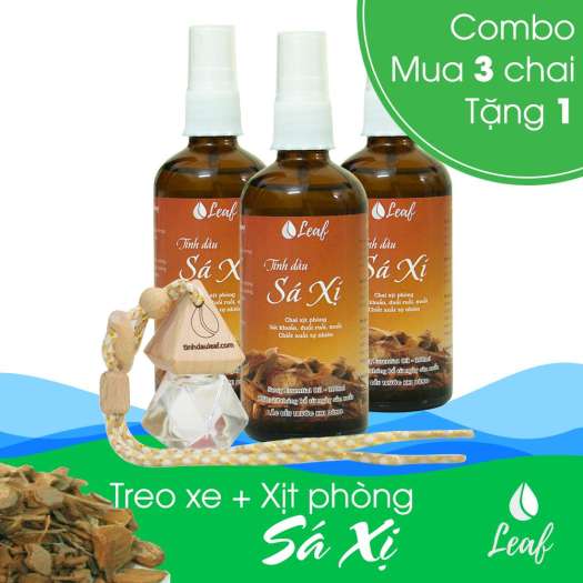 Tinh Dầu Xá Xị Leaf - Tinh Dầu Xịt Phòng - Tinh Dầu Xịt Phòng Xá Xị Leaf Chai 100ml