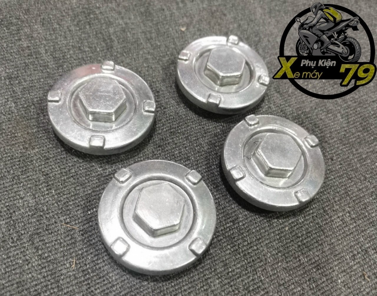 Exciter 150, ốc xã nhớt ex 150 có nam châm & ron, phụ tùng thay thế