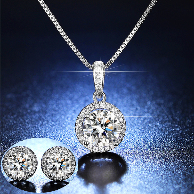 Real diamond pendant on sale price