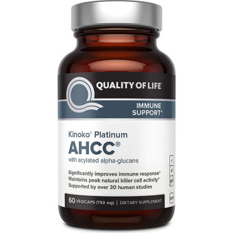 Viên Uống Tăng Cường Hệ Miễn Dịch - AHCC KINOKO PLATINUM 750mg 60 viên