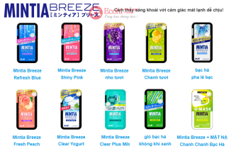 Kẹo ngậm bạc hà Mintia viên lớn 30 viên