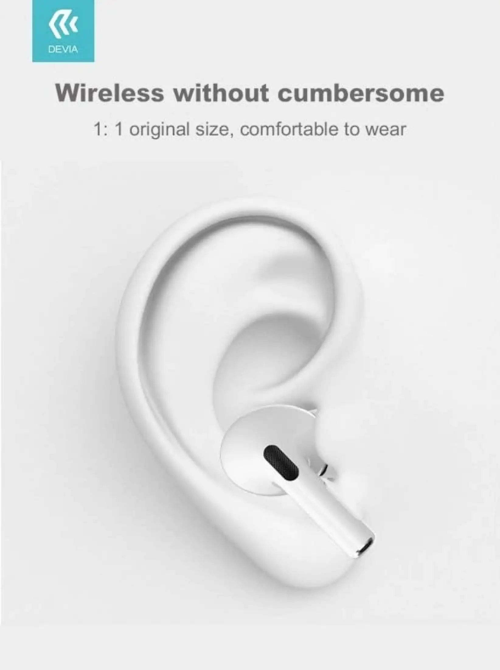 devia tws wireless earphone pro