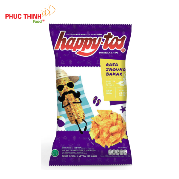 Snack happy tos bắp vị bắp nướng