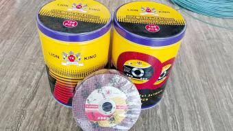 Đá cắt lưới đỏ Lion King xịn (Kích thước 107x1.2mm)- Lưỡi cắt sắt, inox