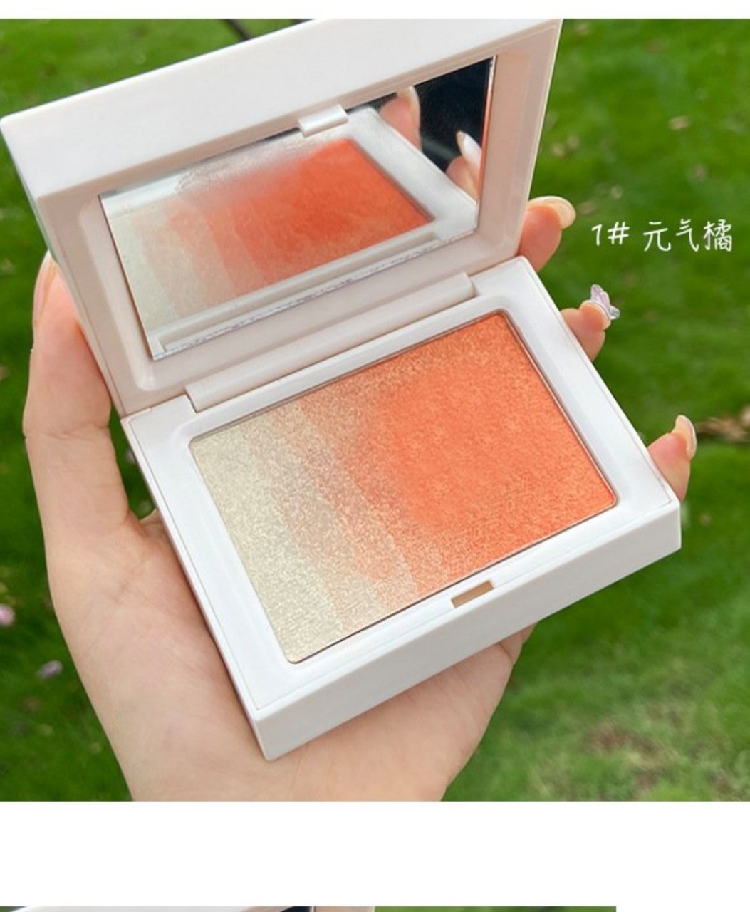 [HCM] Phấn má hồng kiêm bắt sáng nhũ Xuan color