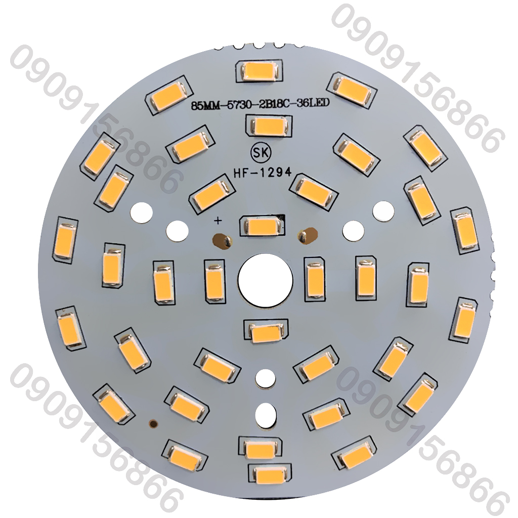 Led vỉ tròn 18w chạy qua chấn lưu