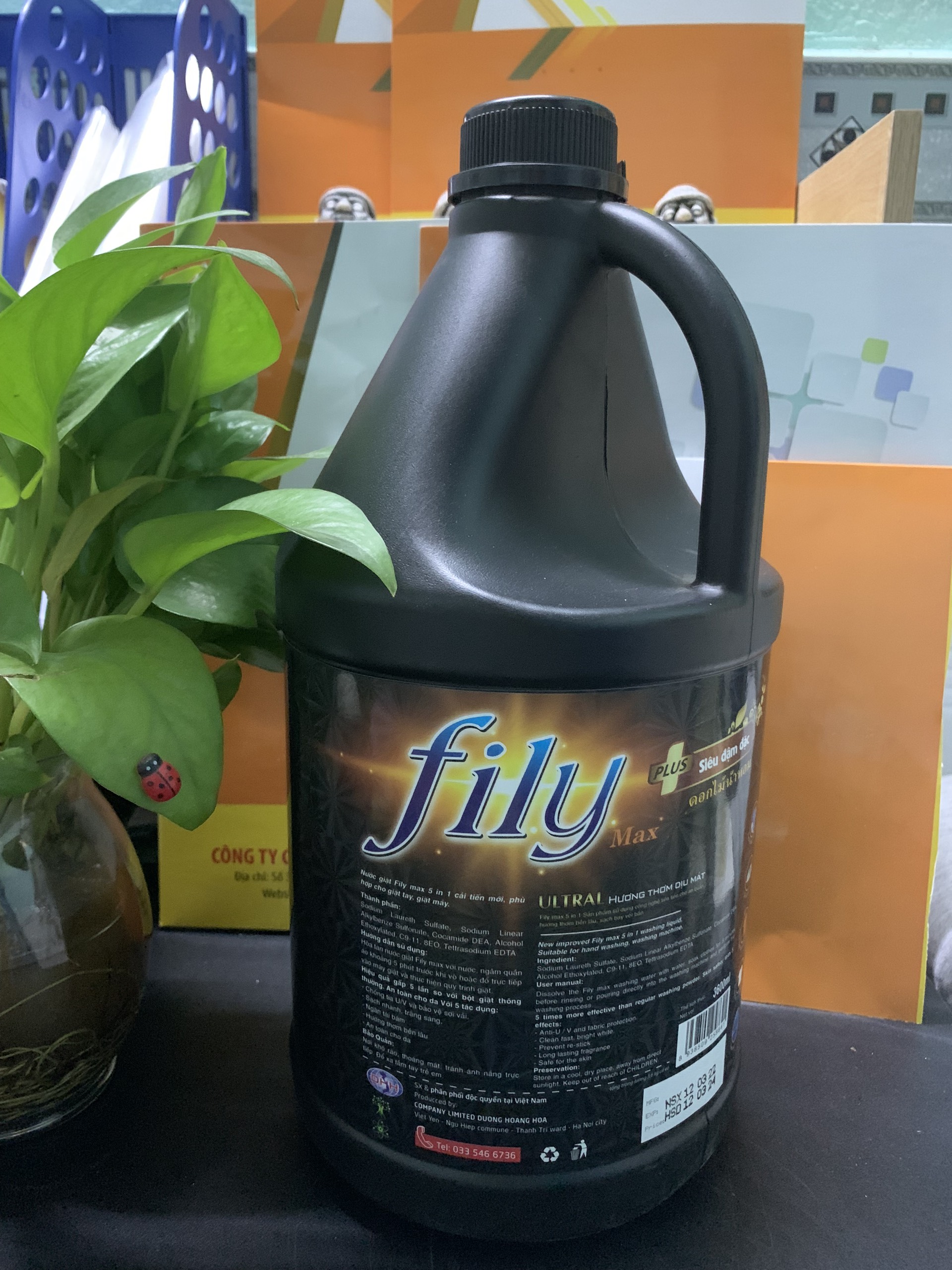 Nước giặt xả fily 5 trong 1