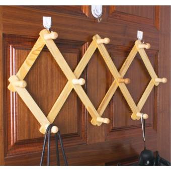 Móc treo gỗ xếp gấp chữ thập