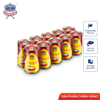 Cá hộp Sea Crown cá Nục sốt cà cay-Lốc 10